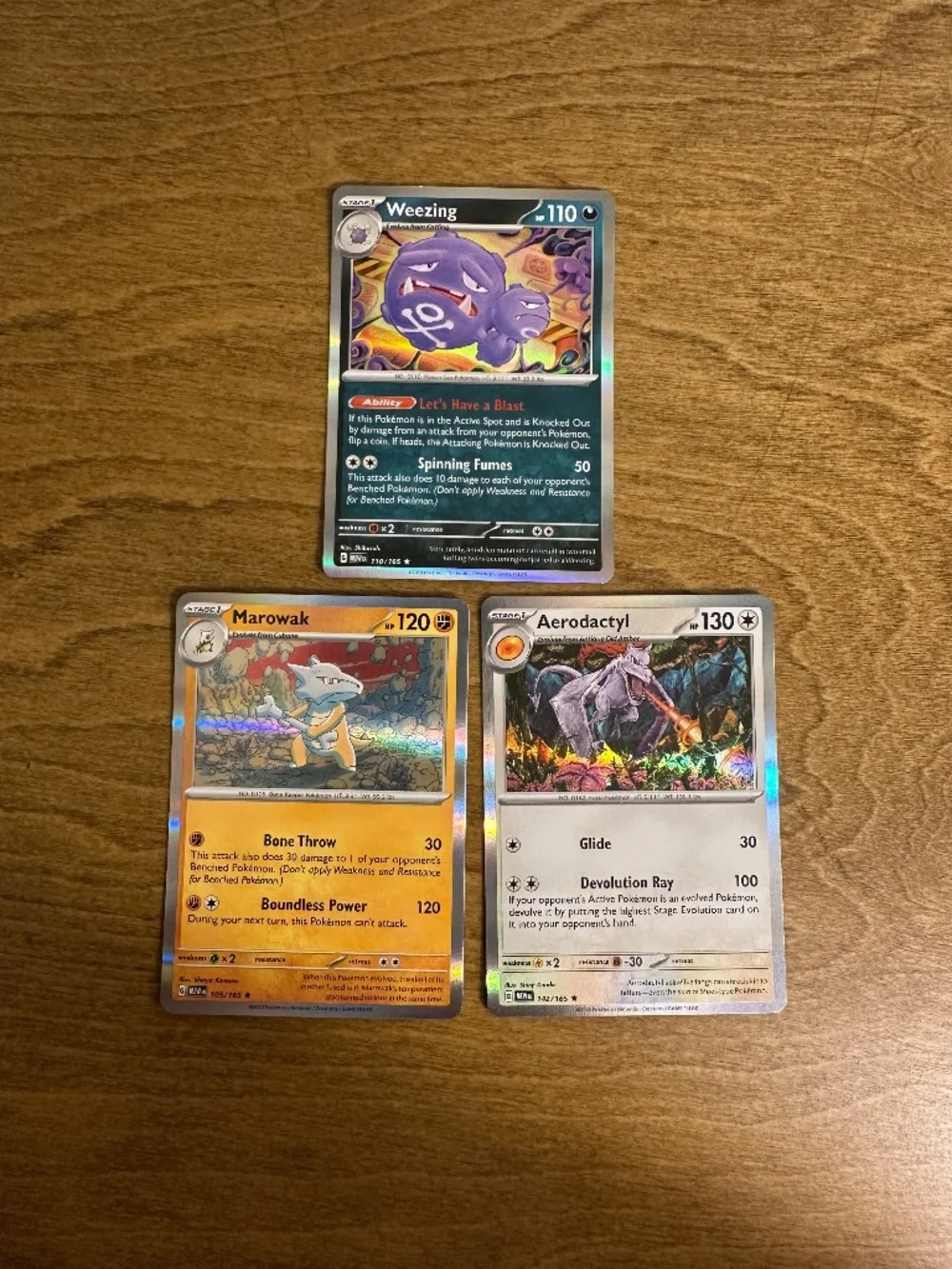 Lot of 15 Pokemon Cards Holo and RevHolo (Scarlet & Violet 151 & Surging Sparks)